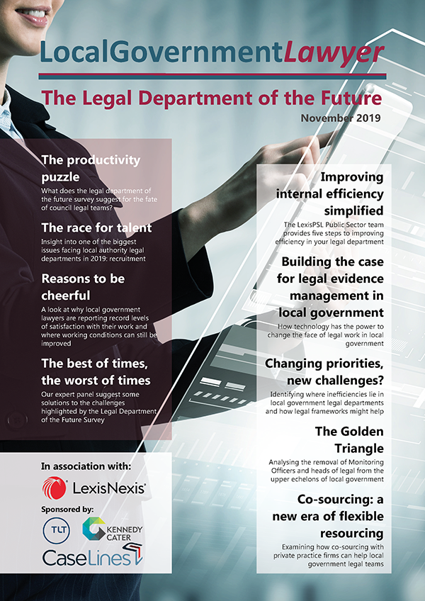Legal Department of the Future 2019 Cover 400px
