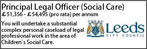 Leeds Principal Legal Officer