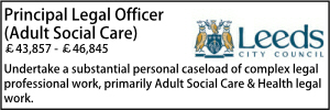 leeds dec 21 principal legal officer adult social care