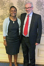 Lord Kerslake and Doreen Forrester Brown