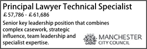 Manchester Principal Technical Lawyer