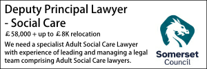 Somerset Deputy Principal Lawyer - Adult Social Care