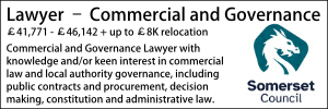 Somerset Lawyer - Commercial and Governance (2)