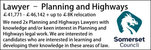 Somerset Lawyer – Planning and Highways (2)
