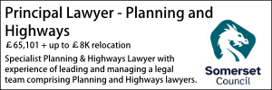 Somerset Principal Lawyer - Planning and Highways (2)