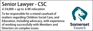 Somerset Senior Lawyer – CSC