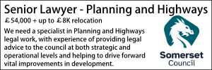 Somerset Senior Lawyer - Planning and Highways (2)