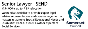 Somerset Senior Lawyer - SEND
