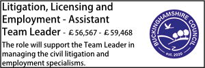 Litigation, Licensing and Employment - Assistant Team Leader