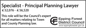 epping forest specialist principal planning lawyer