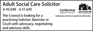 Adult Social Care Solicitor