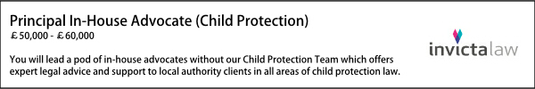 Principal In-House Advocate (Child Protection)