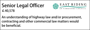 east riding may 22 senior legal officer